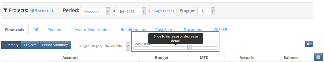 WISER - Detail Slider